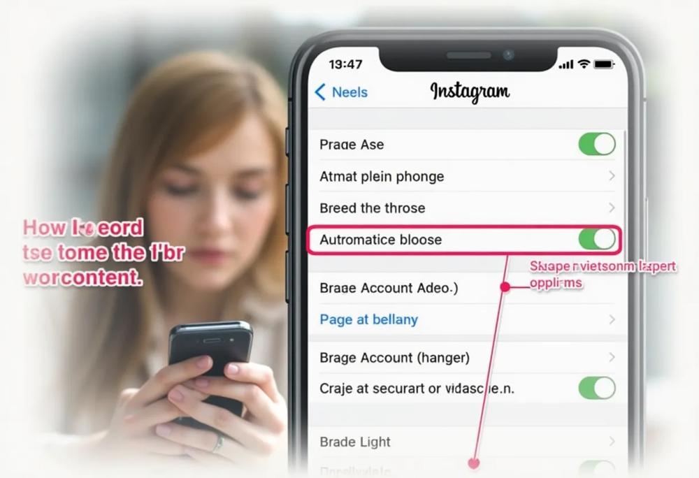 Instagram settings
